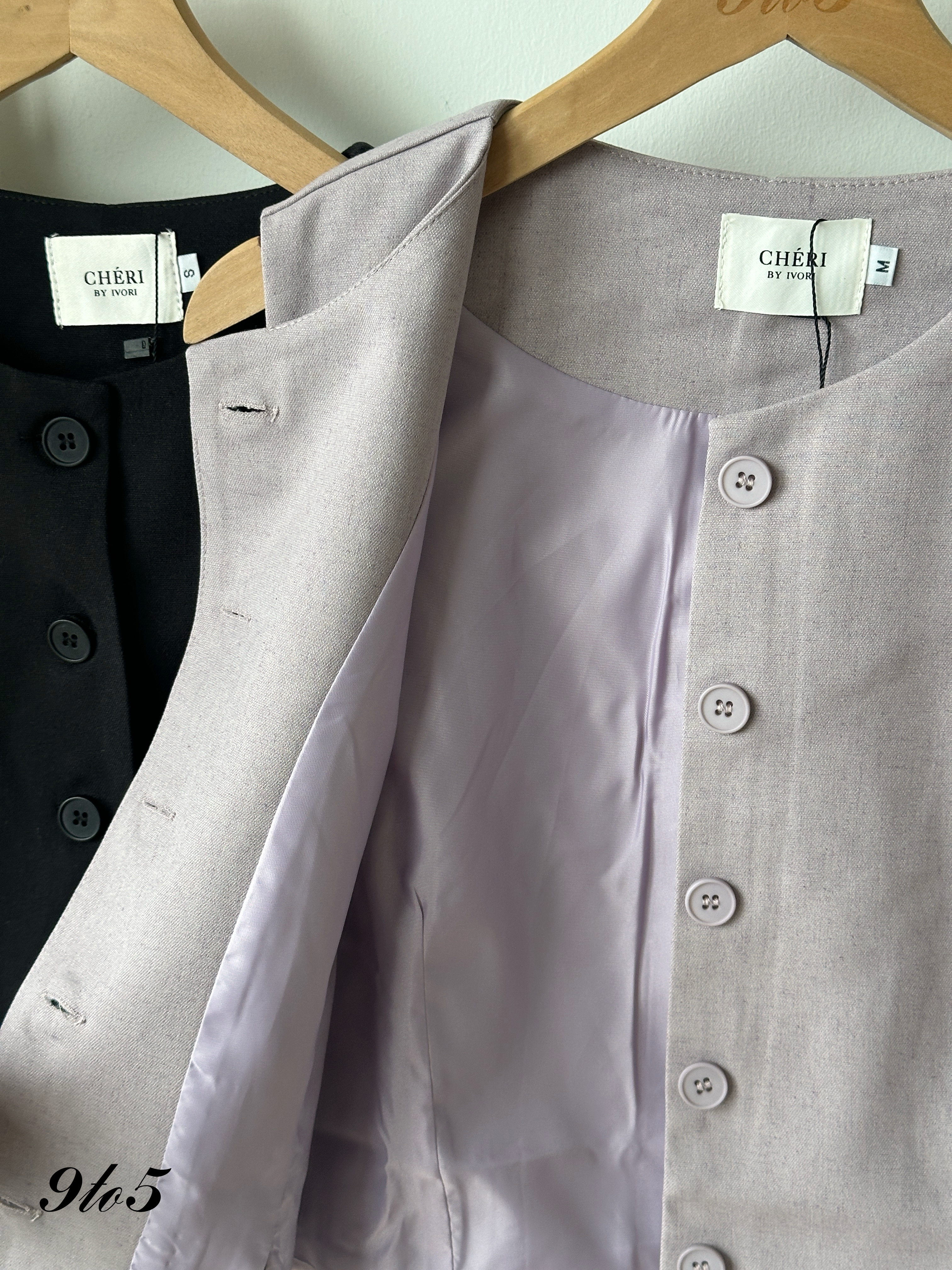 T4109 Sleeveless Crop Top/Vest - Black & Purple