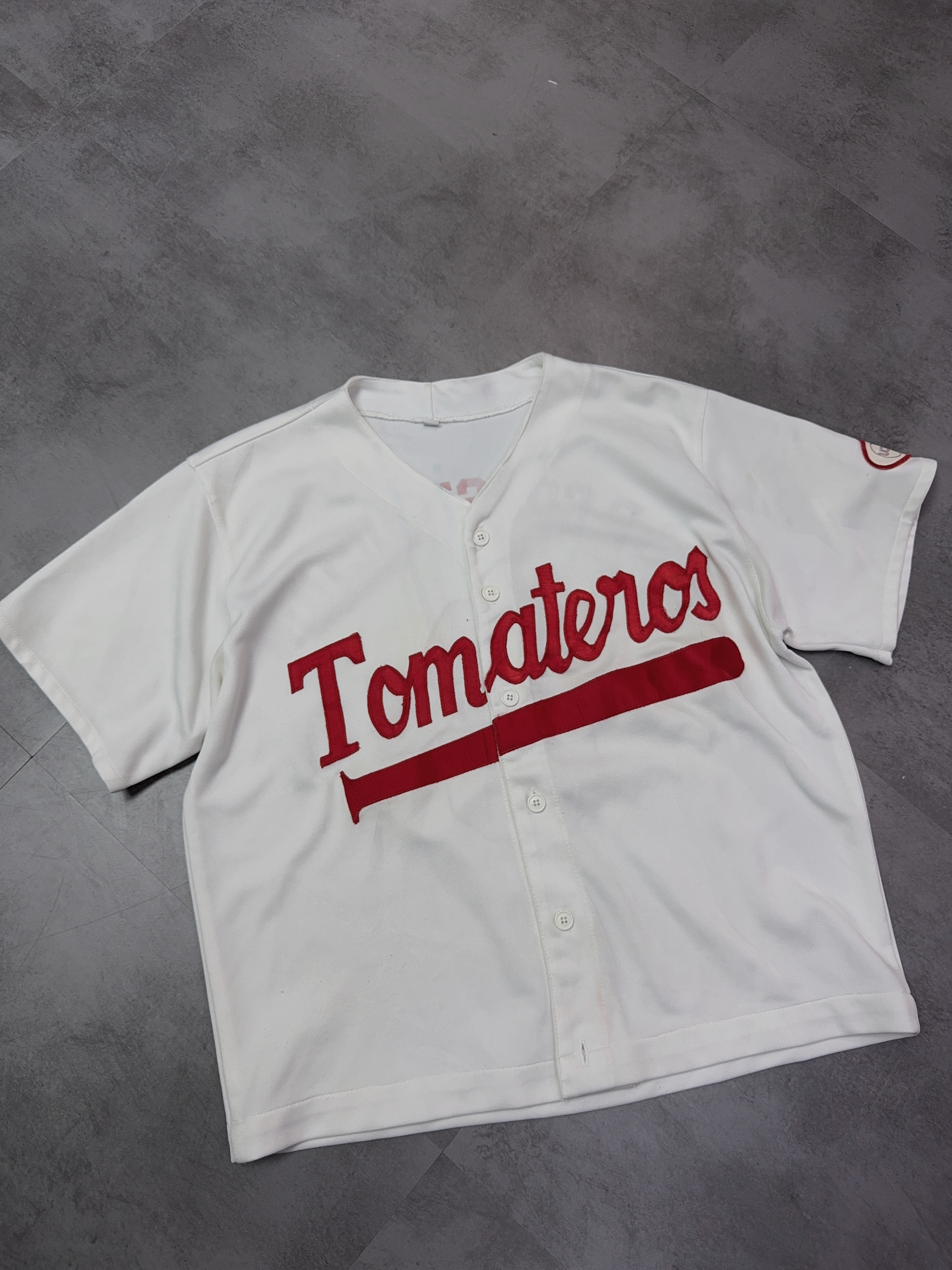 男仔可以着既短版黎啦‼️White Baseball Jersey 