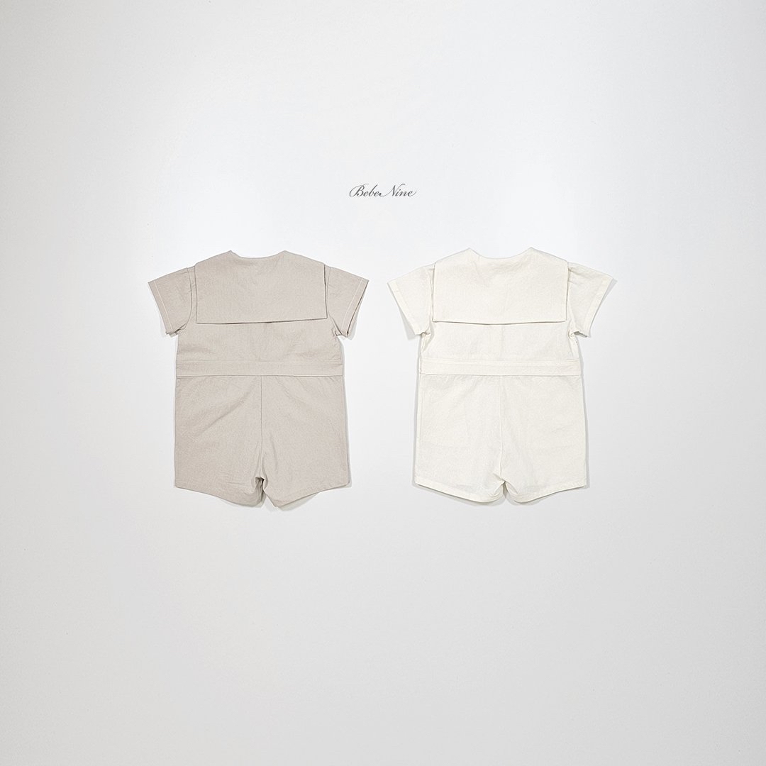 ☀️預訂 韓國直送☀️🇰🇷Bebenine兩色水手領巾短袖連身服