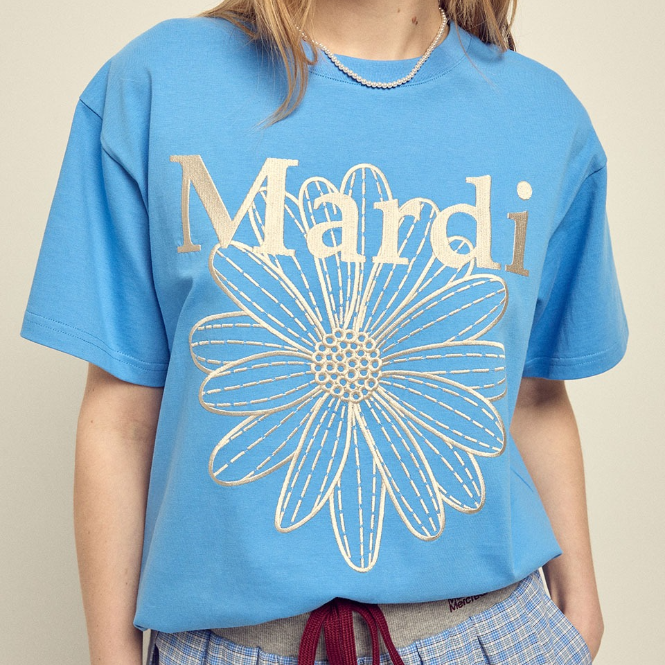 [Mardi Mercredi] TSHIRT FLOWERMARDI NEEDLEWORK (6款)