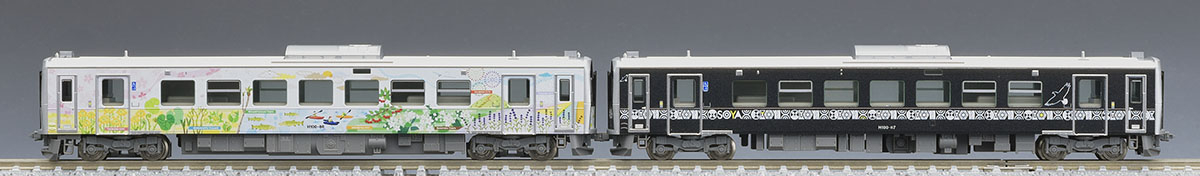 Tomix 98139型號 N規 JR北海道 H100形 根室線・宗谷線ラッピング車セット（兩節一組）