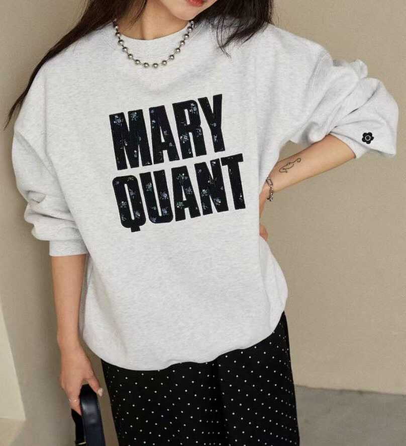 預訂 MARY QUANT×PUBLUX 毛圈長袖衛衣 [貨號26A864]