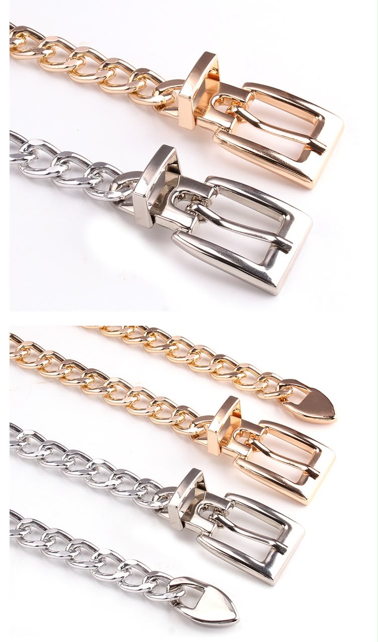 BT0197 Luxe Chain Link Waist Belt