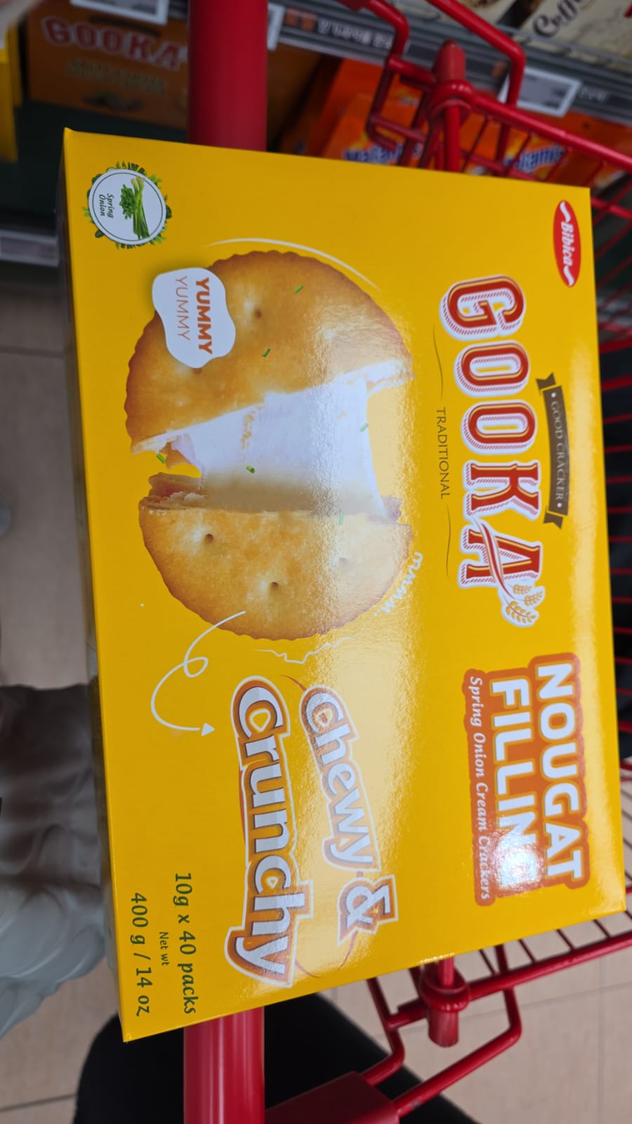 gooka spring onion cream crackers