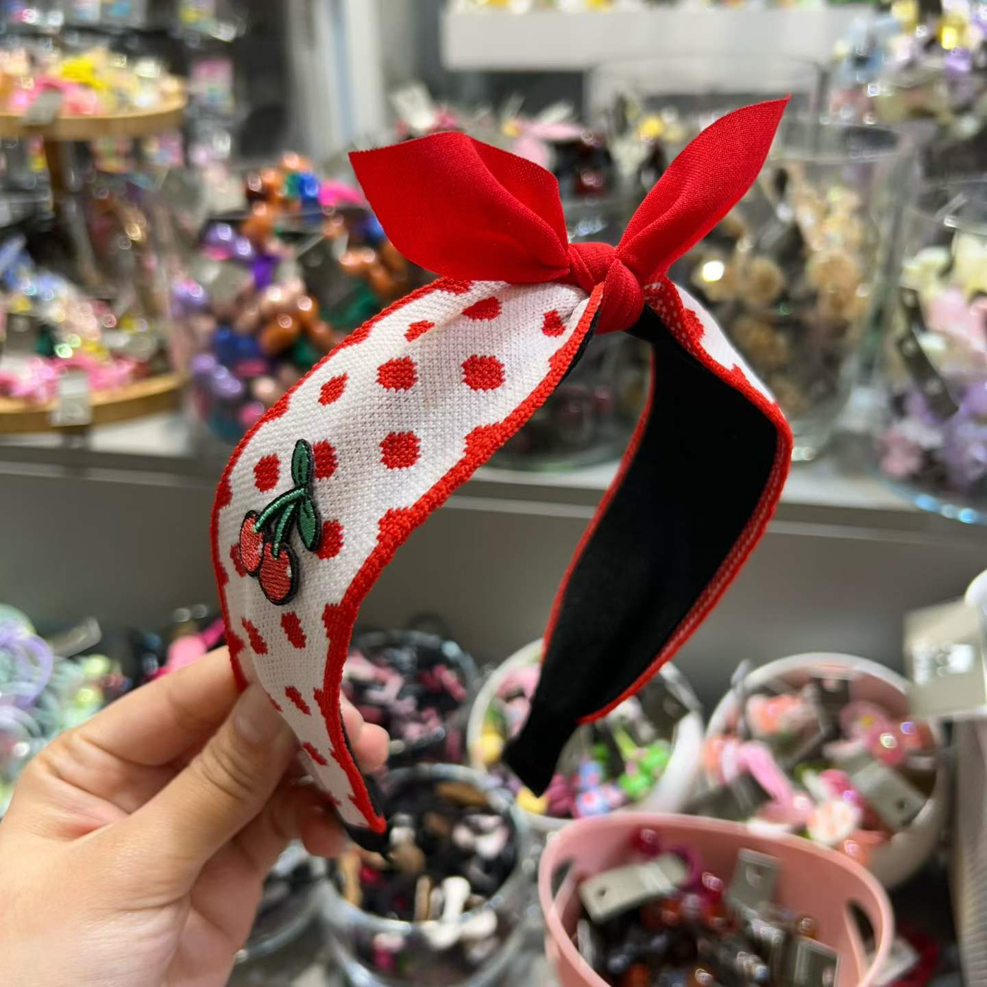 🎀 波點卡通兒童頭箍 🎀