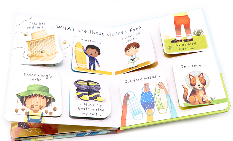 Usborne First Questions and Answers系列翻翻書Why should I get dressed 為什麼我要穿上衣服