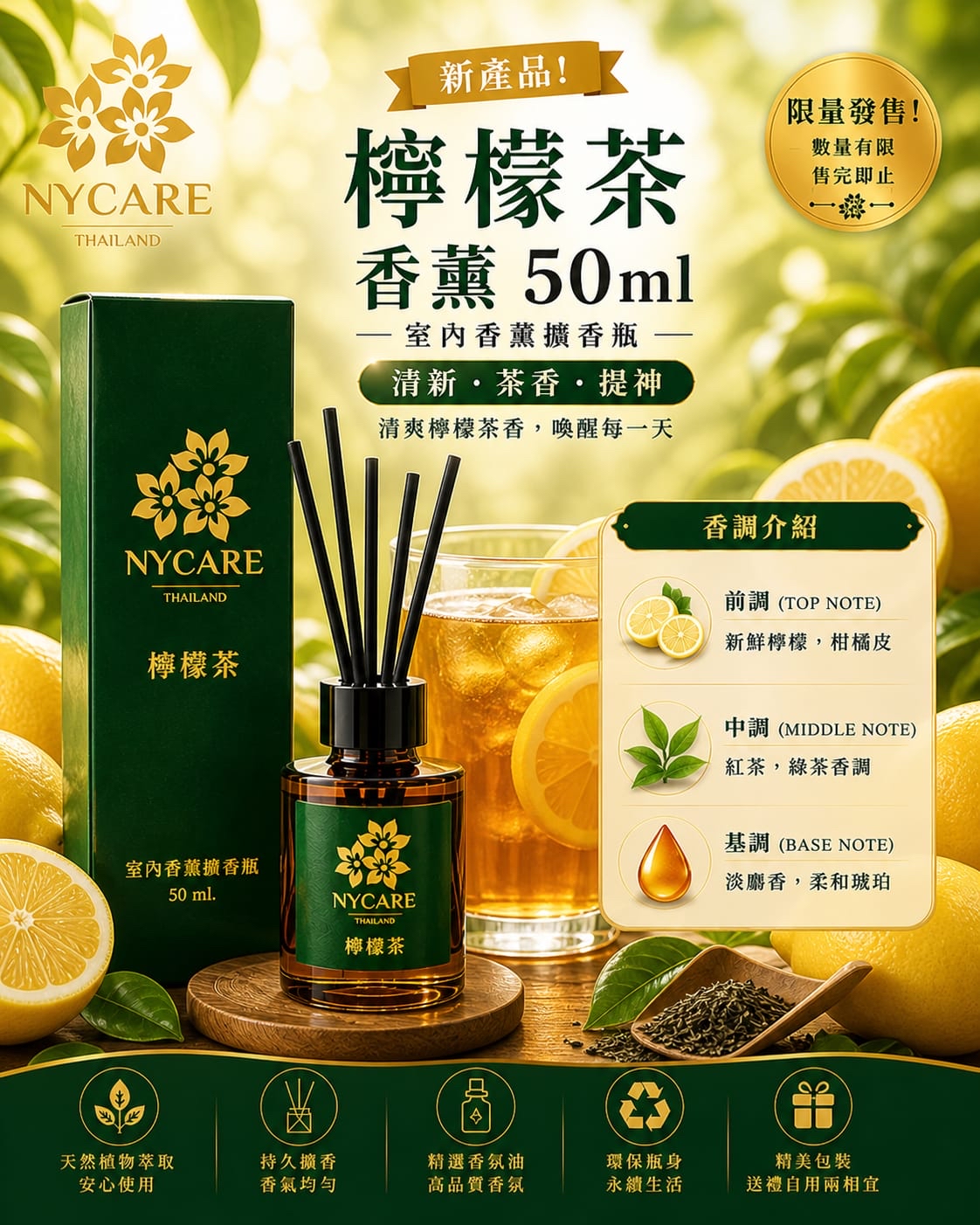 泰國🇹🇭NY Care人氣香薰系列 