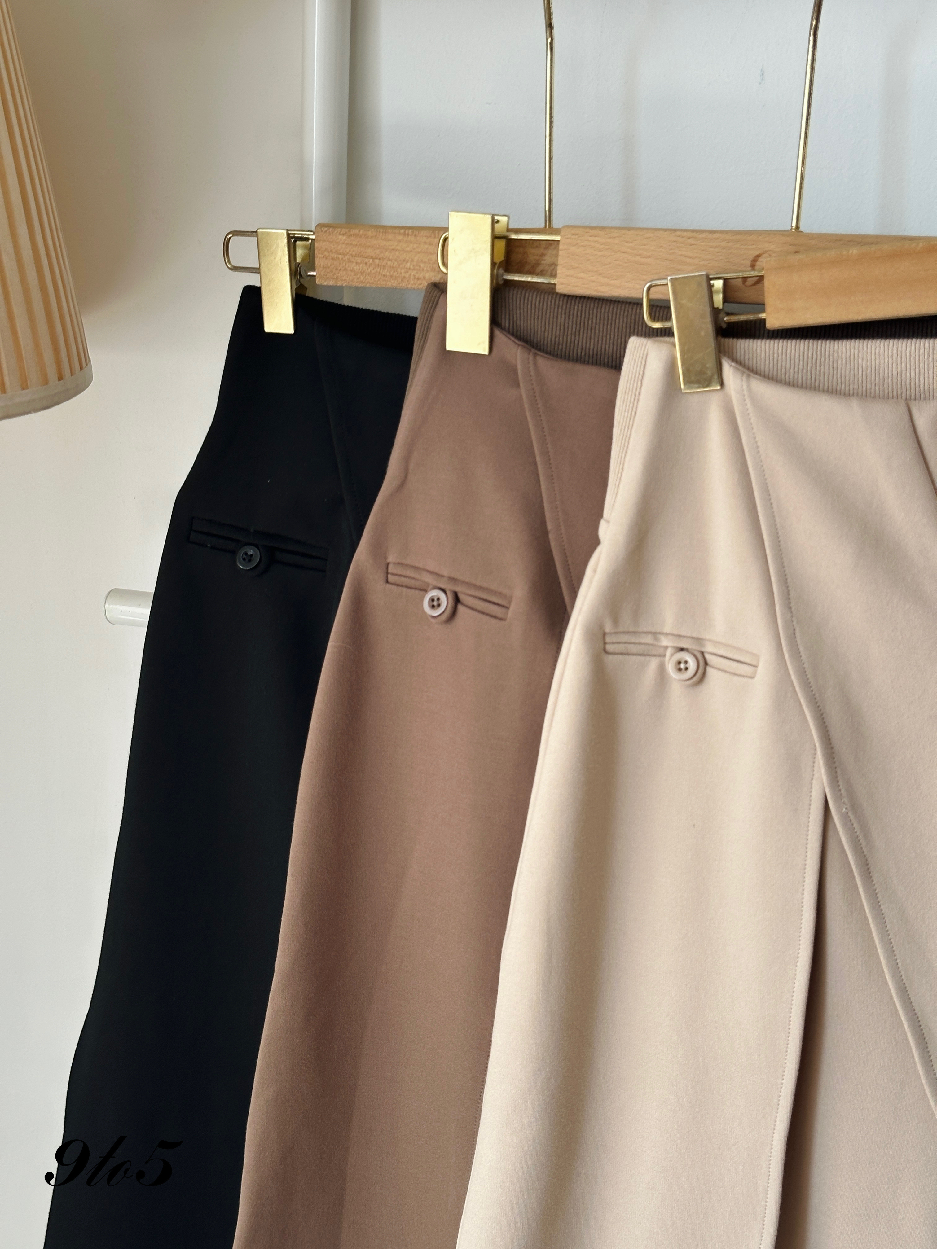 S1780 Overlap Long Pants - 3 Colors
