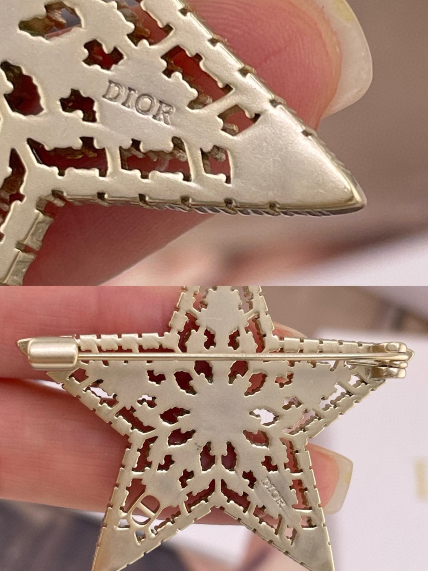 【原單】DIOR 星夜胸針 連禮盒