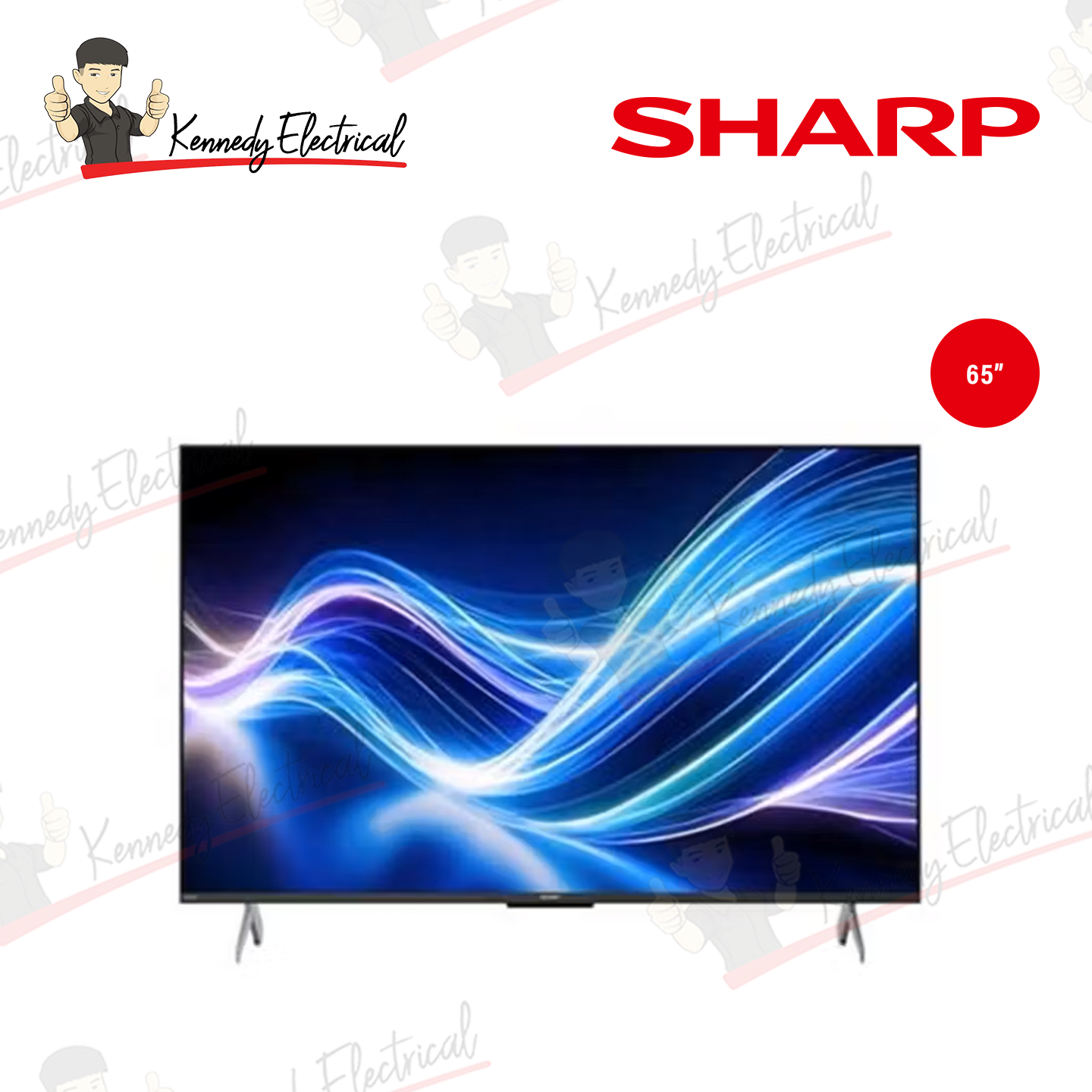 Sharp 65" 4K UHD QLED Google TV (4TC65HL6500X)