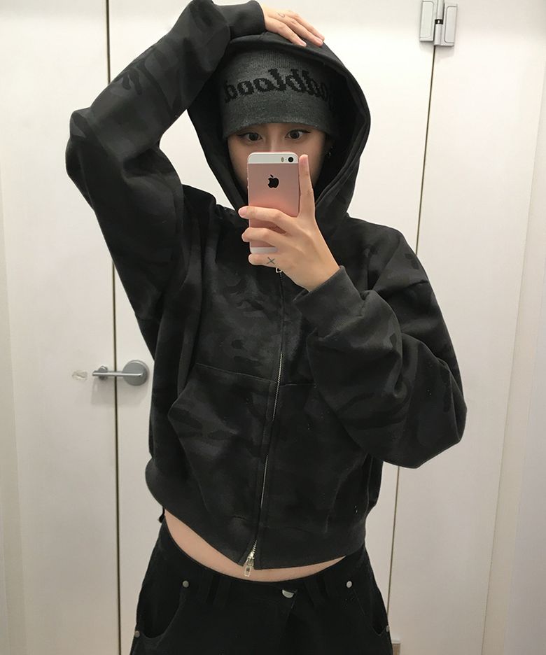 🇰🇷訂購｜SCALLYWAG｜88 Crop Hooded Zip-up 3色 