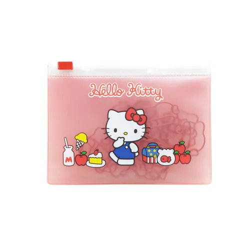 Sanrio 人物造型萬字夾連zip bag