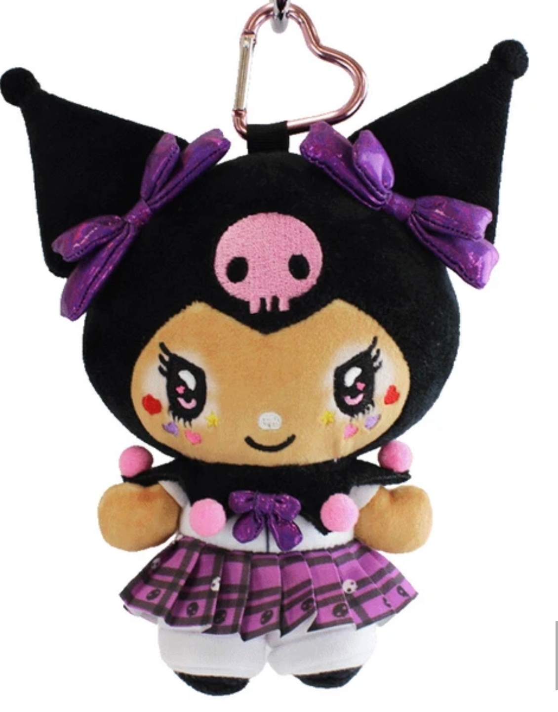 Sanrio Gal 校服Kuromi 掛件 KU-KP 01