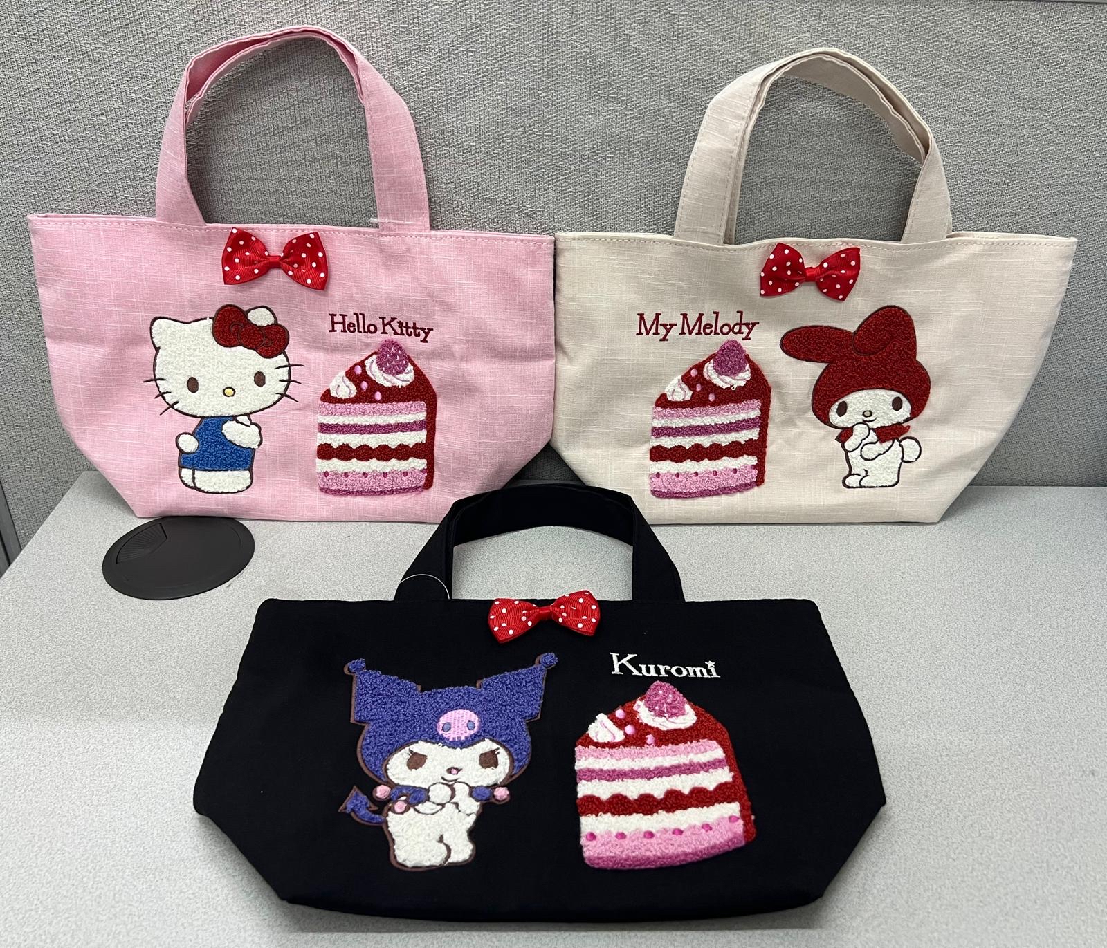 🎌日本直送🎌日本限定款式 刺繡圖案手挽袋
