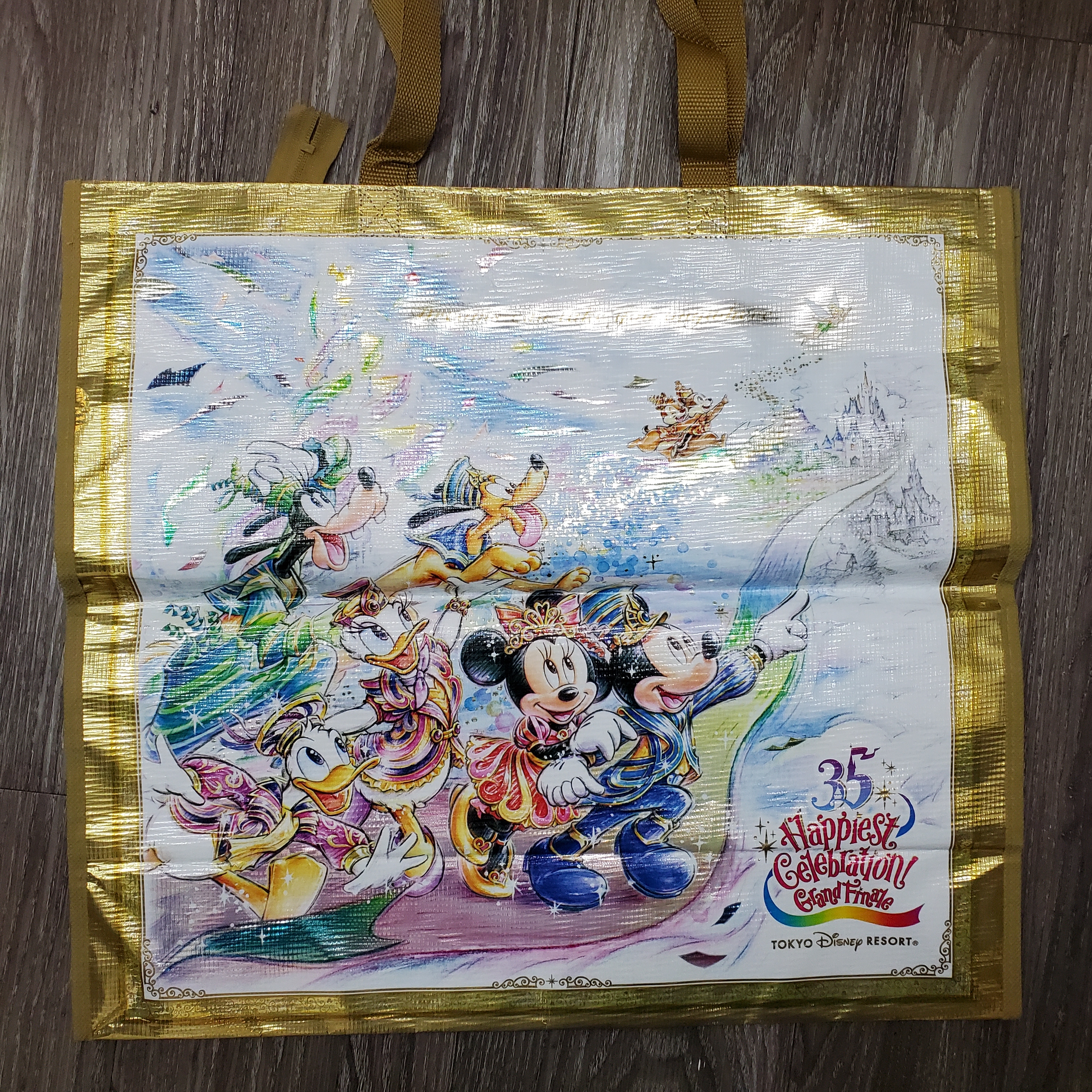 [現貨] [東京迪士尼] 35週年 購物袋 {TF190330}