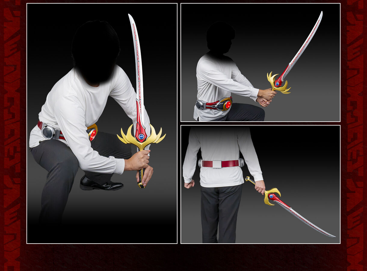 (預訂訂金 $900) (總價 $1850) (魂限) Bandai Complete Scale Gigantic Kamen Rider Agito Flame Saber 幪面超人 亞極陀 CSG 火焰軍刀 (行版)