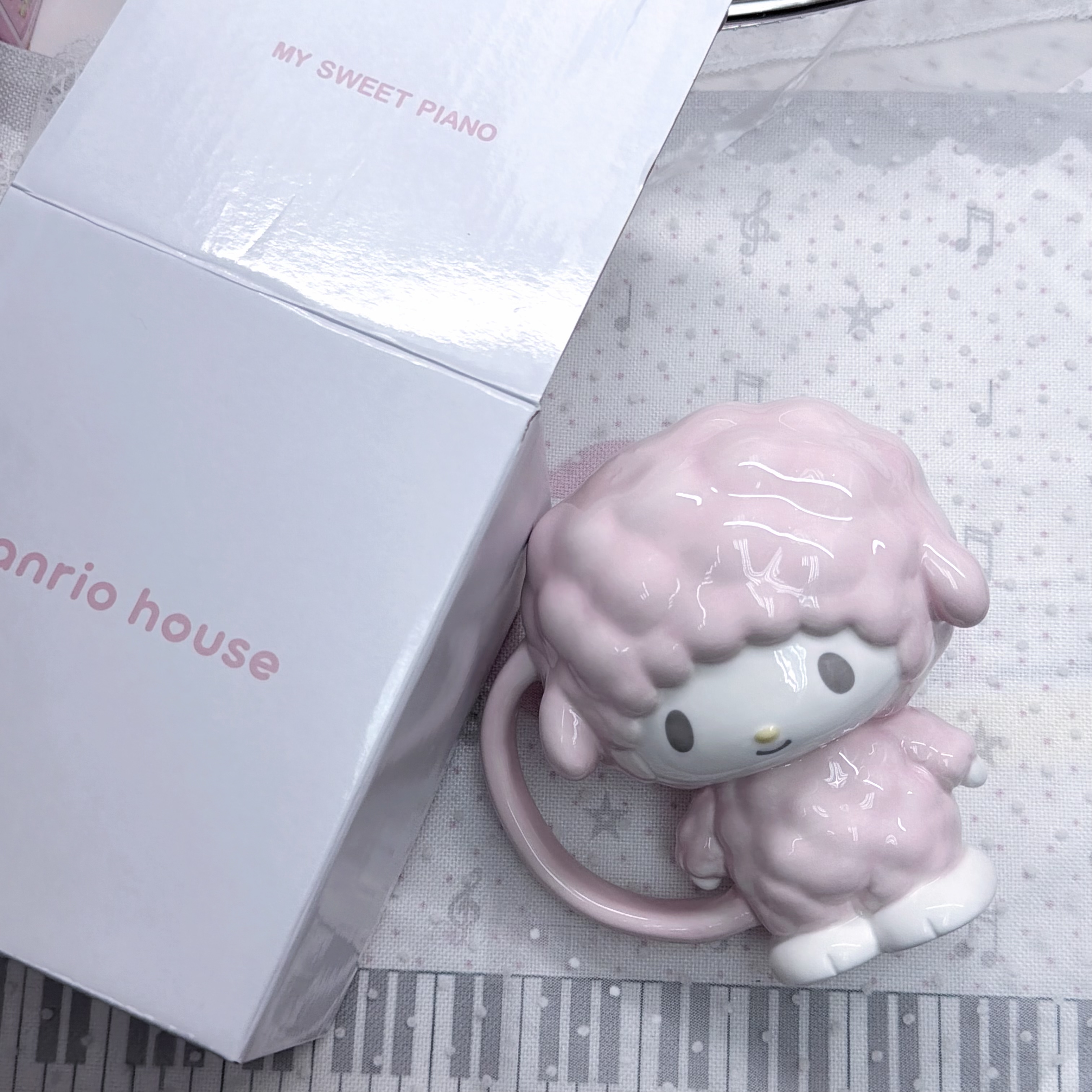 Sanrio house Piano陶瓷杯
