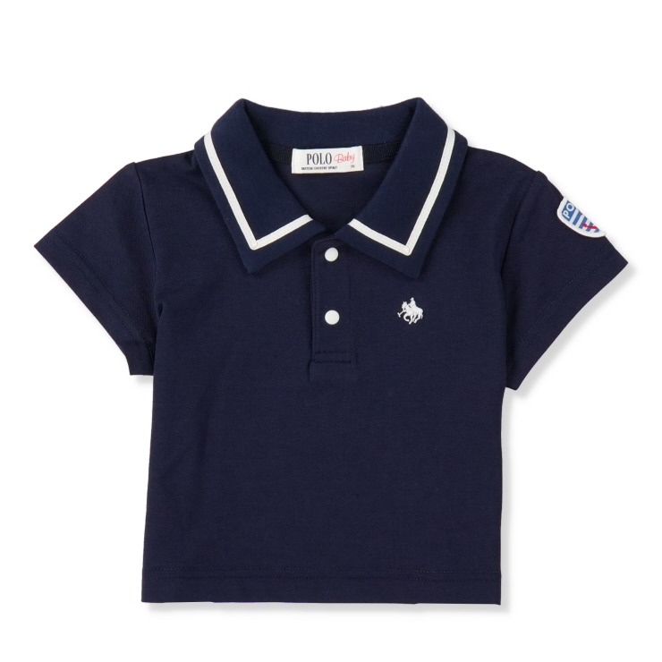 🇯🇵限量預訂 日本直送🇯🇵Polo Baby海洋貼花翻領短袖Polo恤燈籠褲套裝