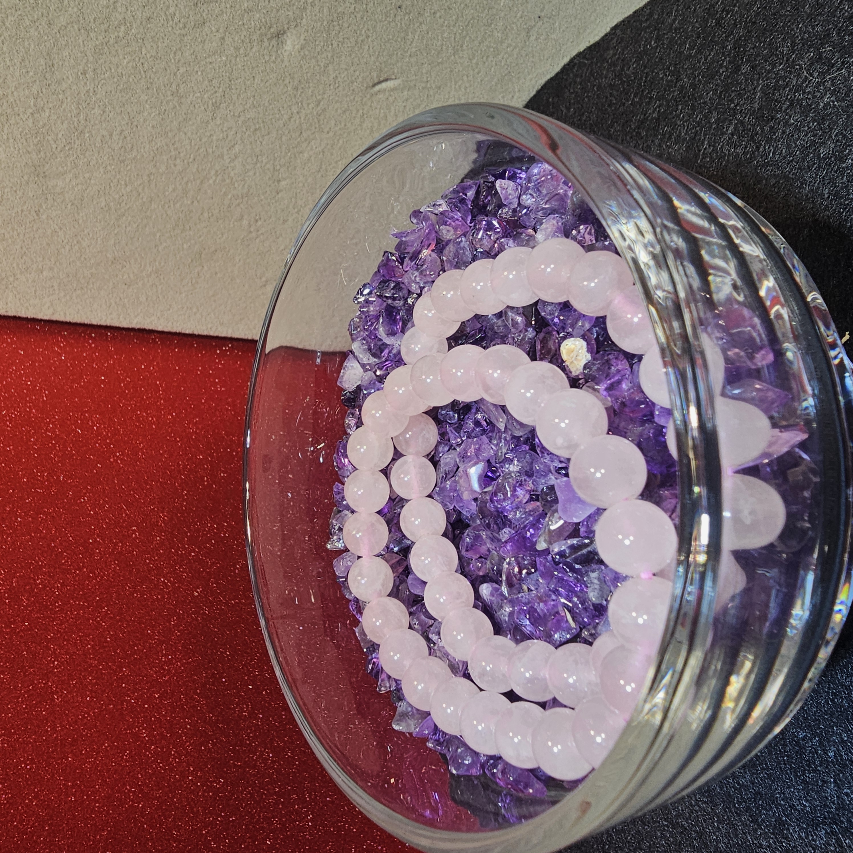 粉紅晶手串(Rose Quartz)