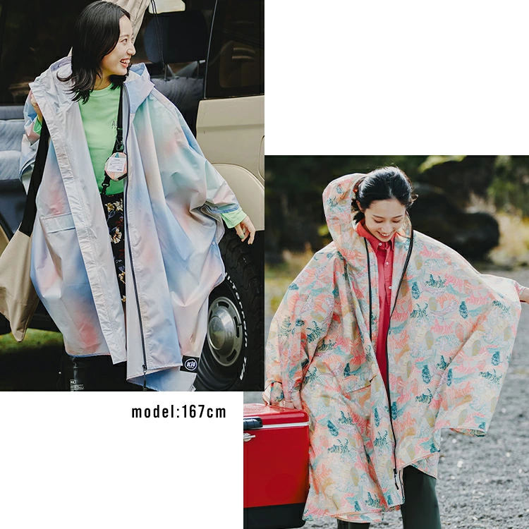【日本直送】KiU 經典防水斗篷雨褸 | RAIN PONCHO 2nd