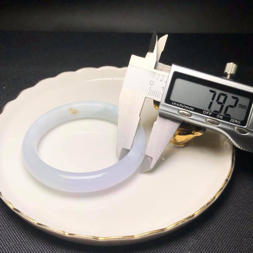 淡春彩糯化種福鐲52.6mm