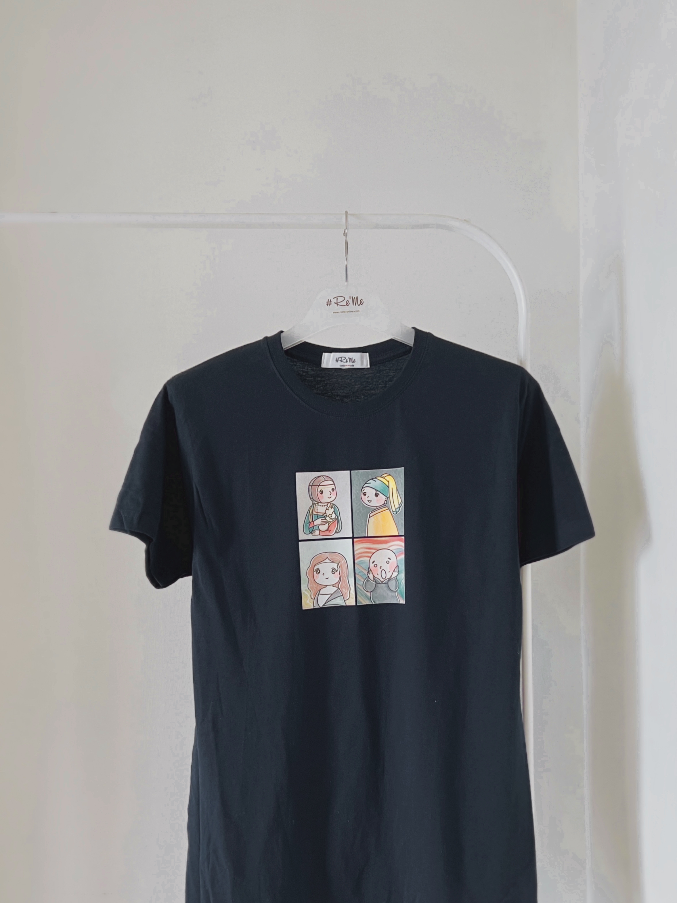 【独家限定款】手绘童趣世界名画 Tee