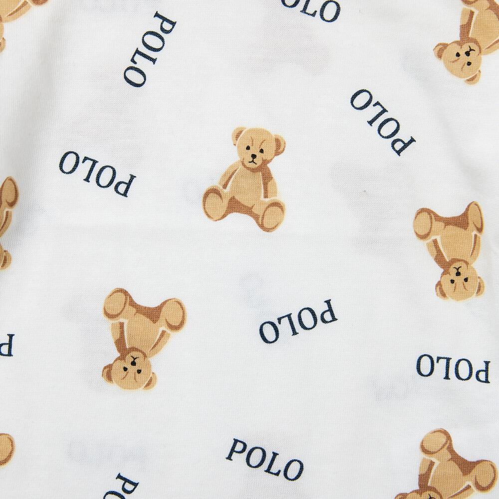 🇯🇵預訂 日本直送🇯🇵Polo Baby標誌小熊滿印短袖T恤