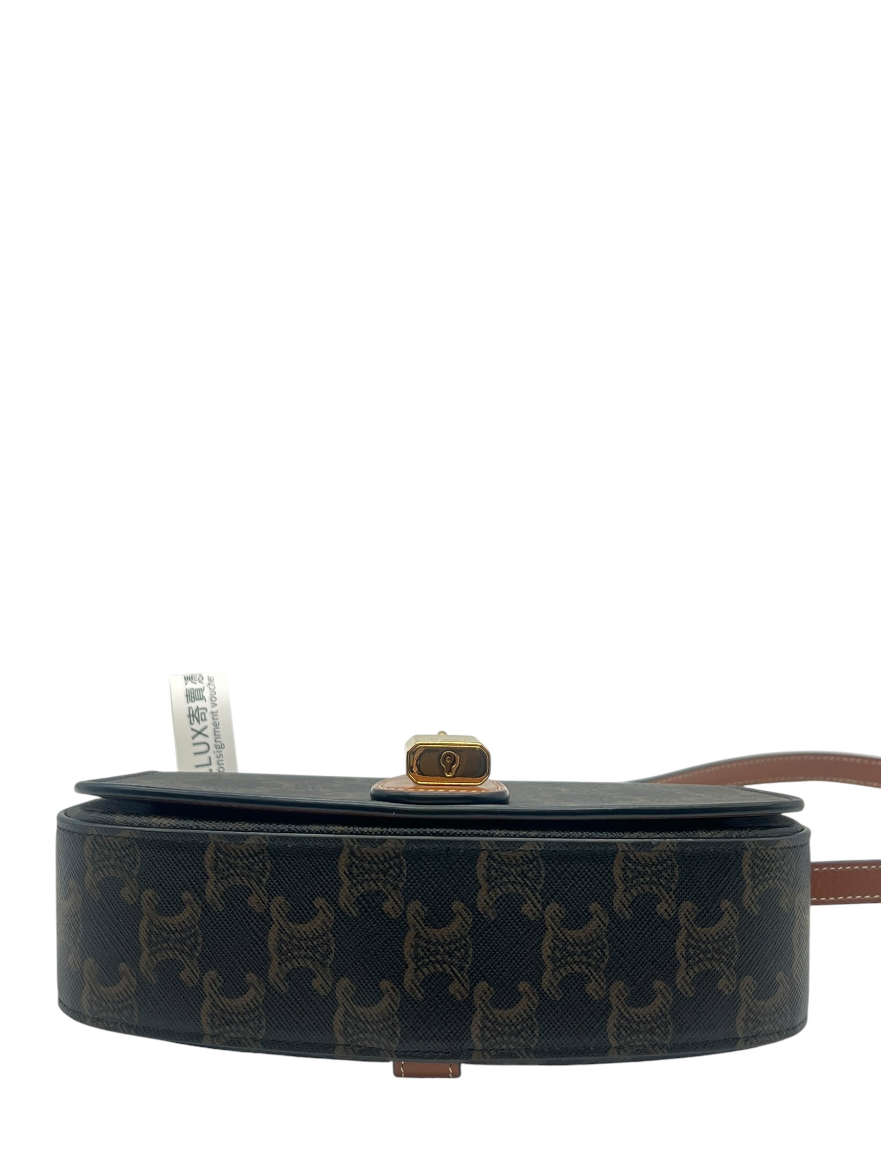 Pre-Owned CELINE Tabou Clutch with Strap / Product Code: 26060606