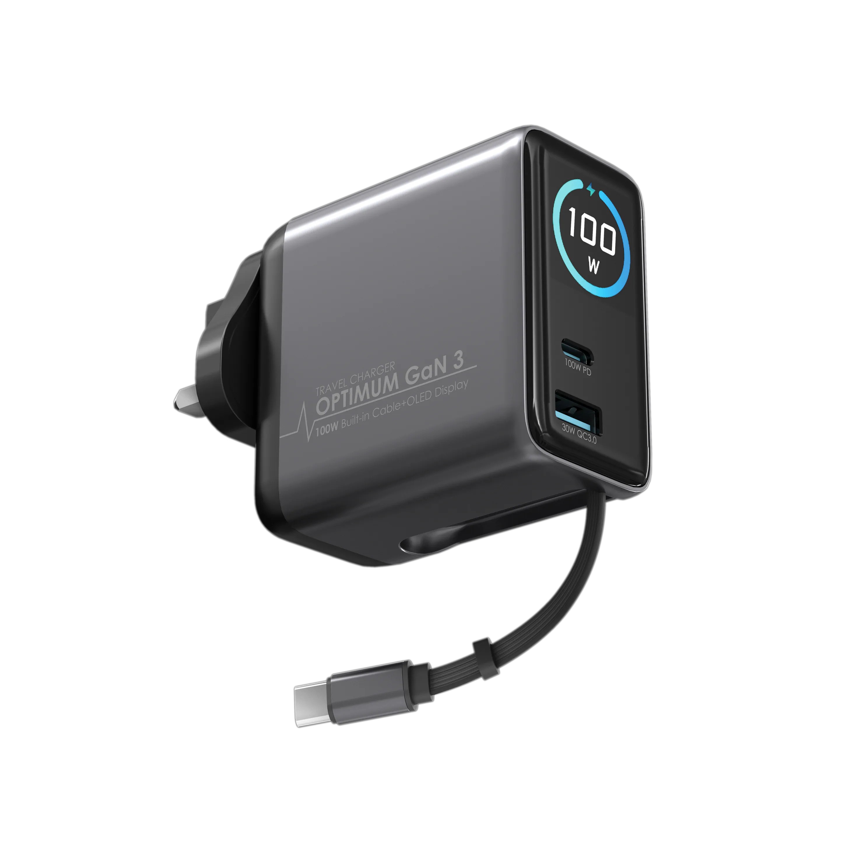 EGO 100W OPTIMUM GaN3 旅行充 [2色選擇]