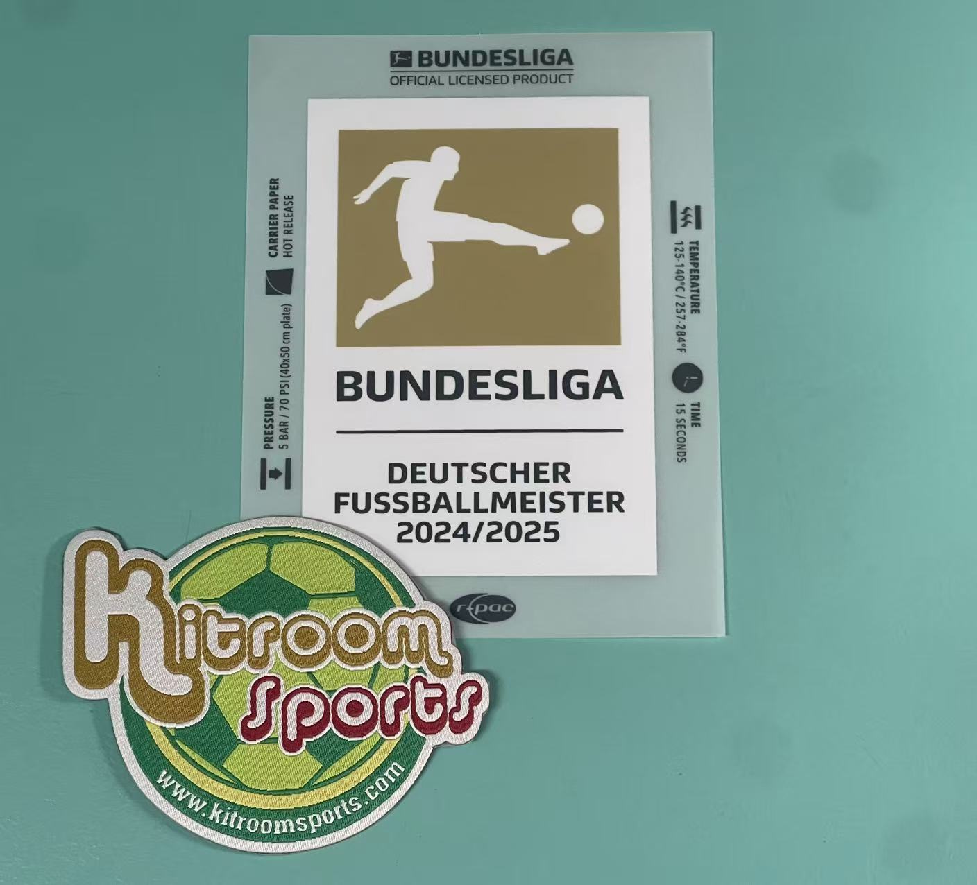 2025-26 Bundesliga Champions Patch (Bayern Munich)