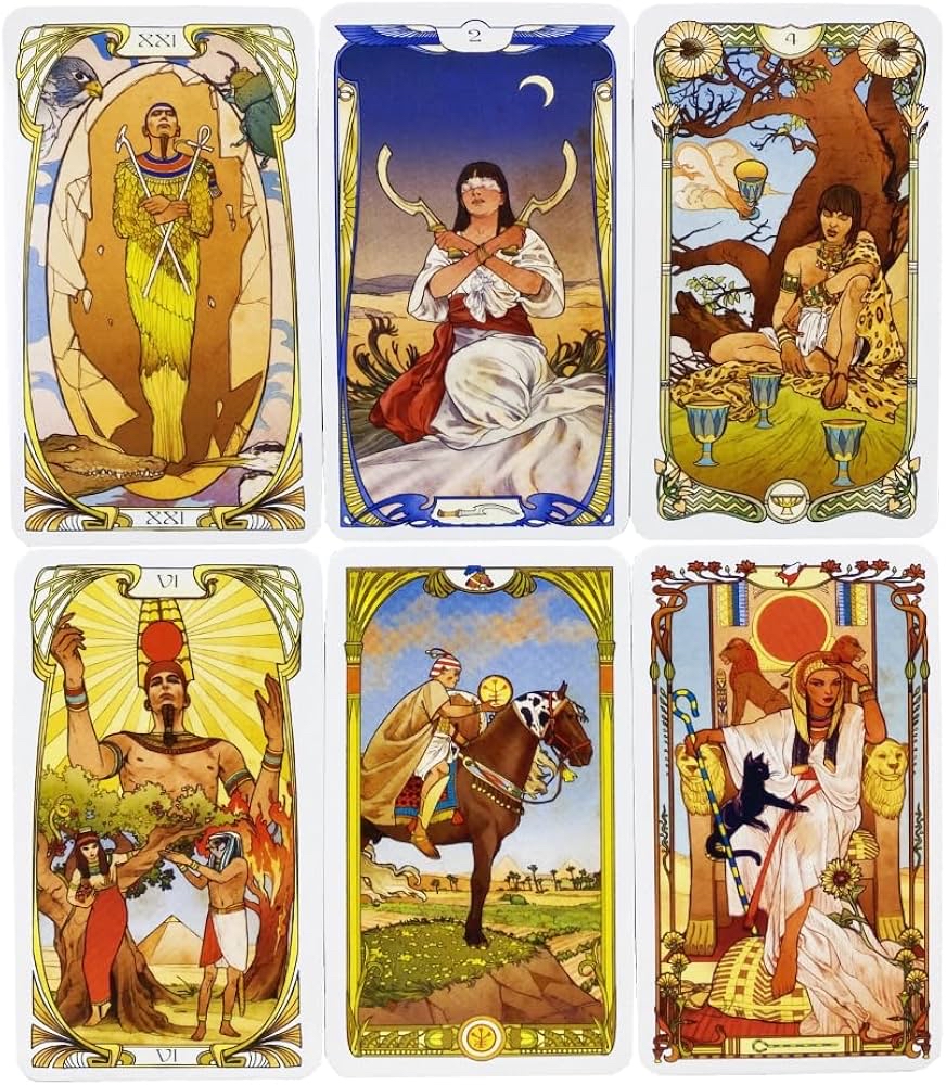 Egyptian Art Nouveau Tarot埃及風格塔羅牌