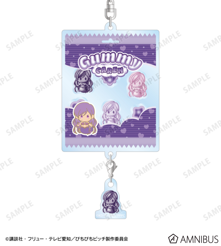 《Pre-Order》軟糖 petit-sserie Acrylic Keychain｜唱K小魚仙 Pichi Pichi Pitch AMNIBUS 商品 (26PP32-P)