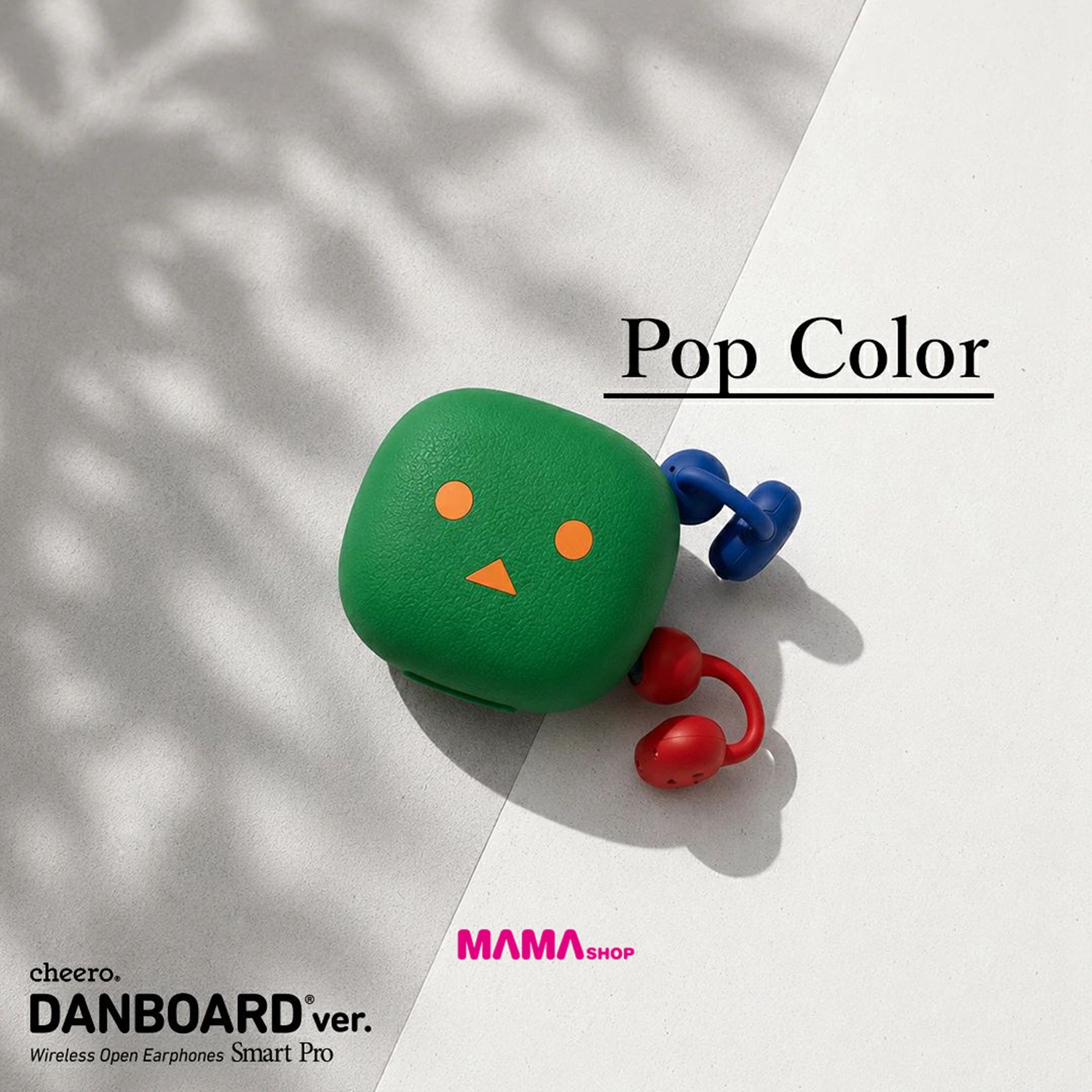 日本直送cheero Wireless Open Earphones Smart Pro DANBOARD ver. 紙箱人無線夾耳式耳機