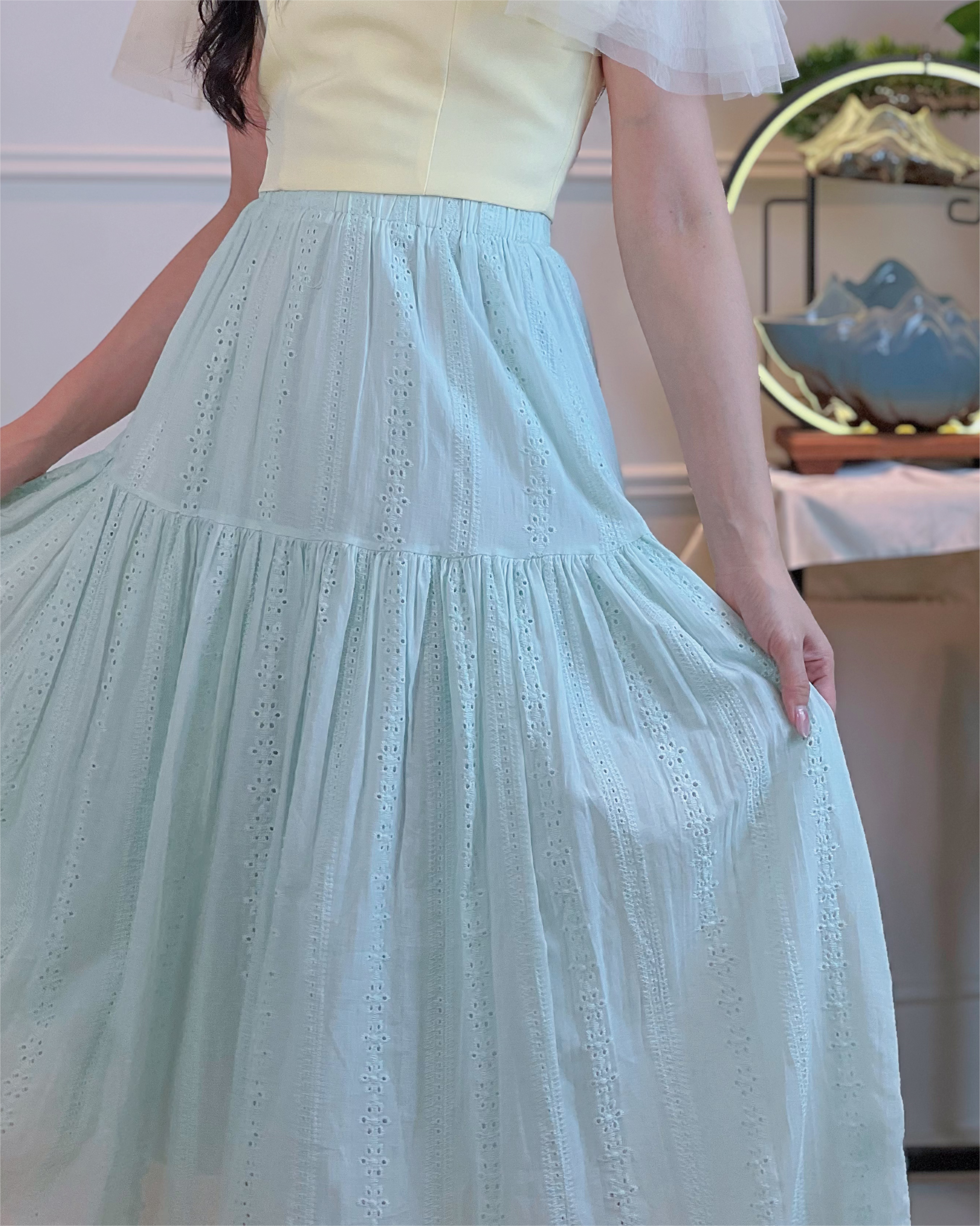 5099 Quinn Flexible A Line Skirt 