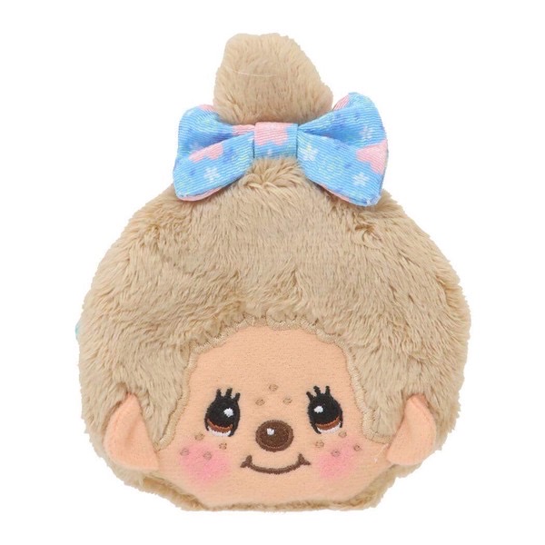 Monchhichi和風蝴蝶結口金包