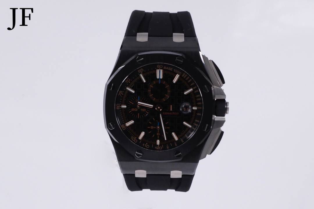 🚀AP 皇家橡树离岸型 大熊猫计时码表 AP 26400 精钢表壳 陶瓷表圈 双面蓝宝石镜面 3126机芯 橡胶表带 精钢针扣 直径44mm💯