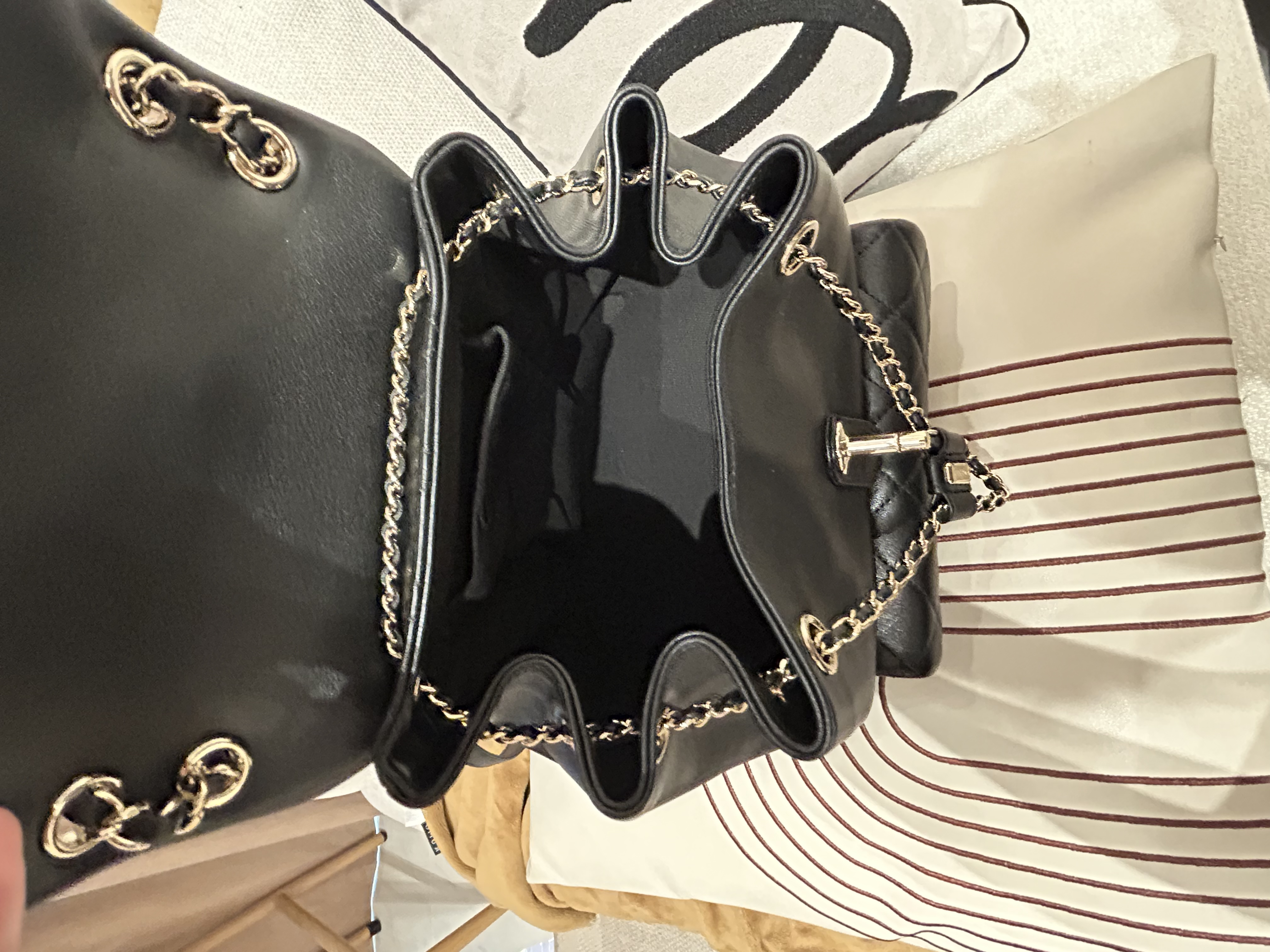 Chanel Duma 專門店收據晶片塵袋盒
