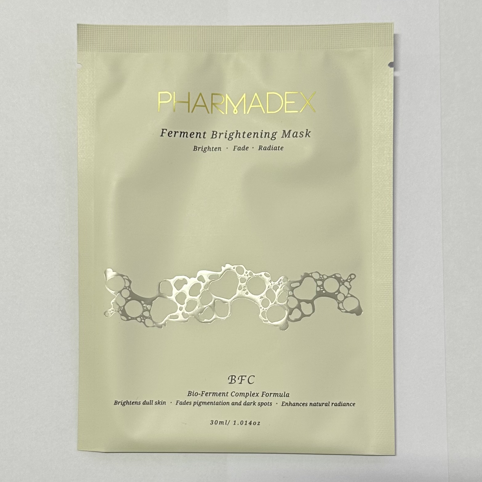現貨 - PHARMADEX 退黃亮白面膜（1包10片）