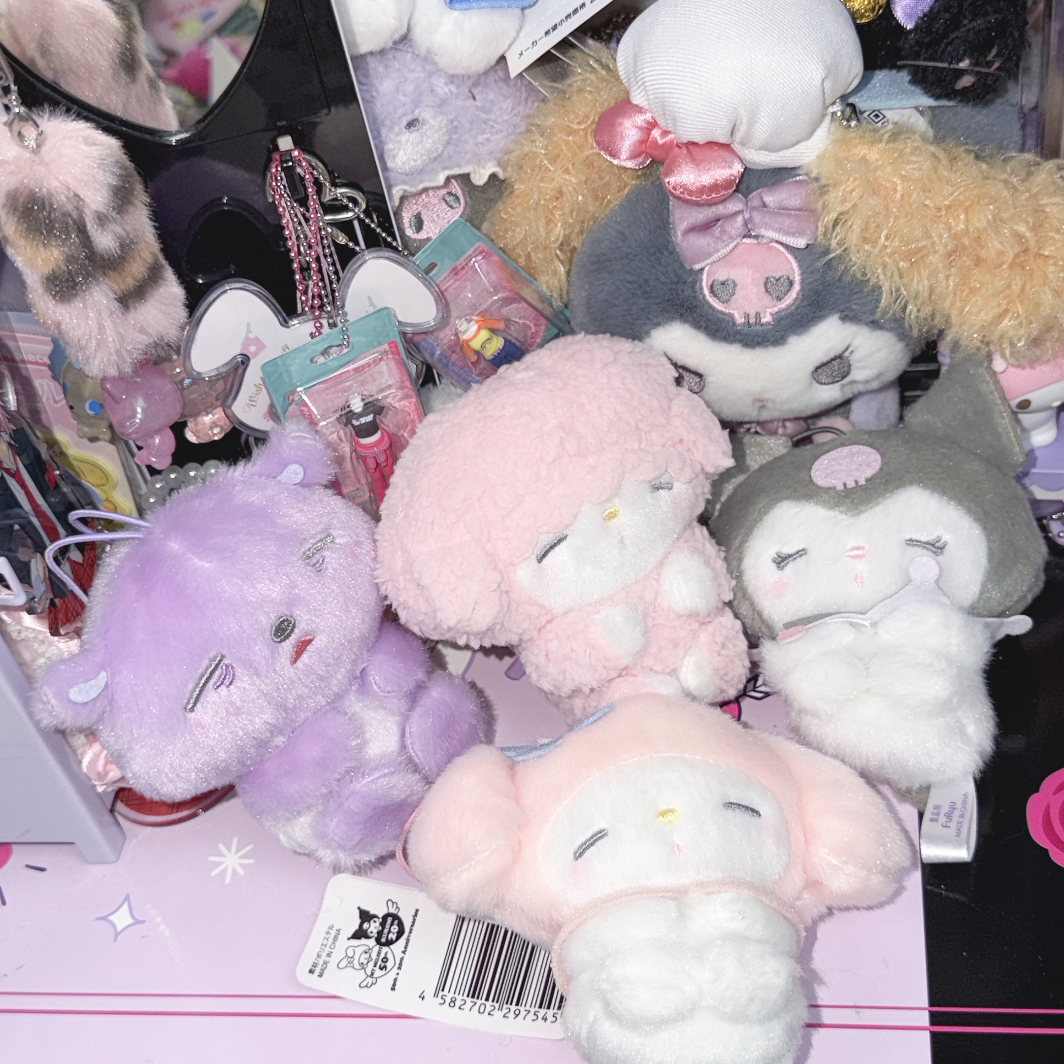 Sanrio 睡覺吊飾 景品