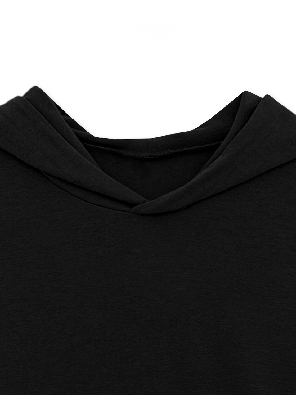 Solid Fitted Hooded Bodysuit