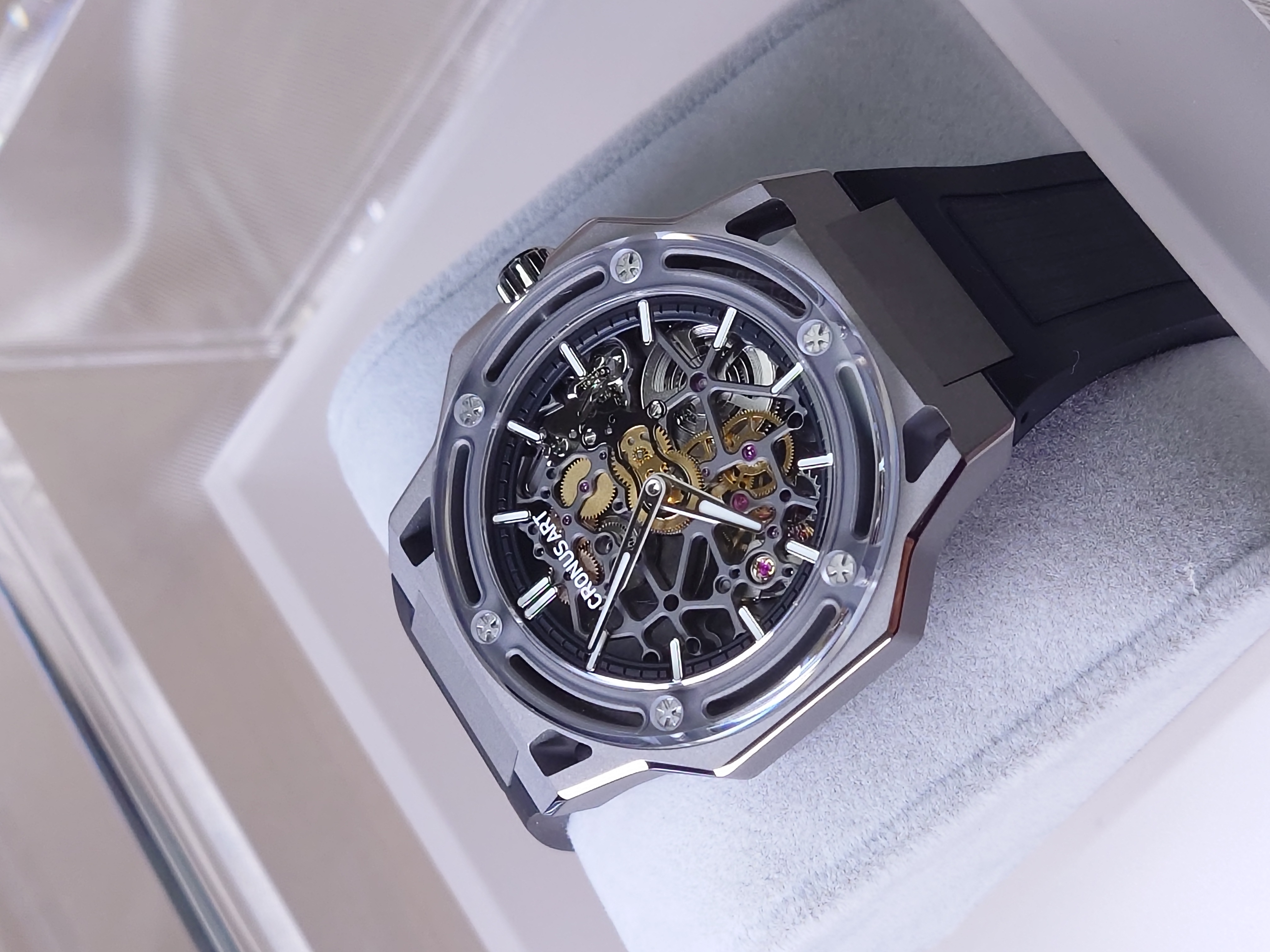 Cronus Art 探險者珍珠陀機械表 Grey