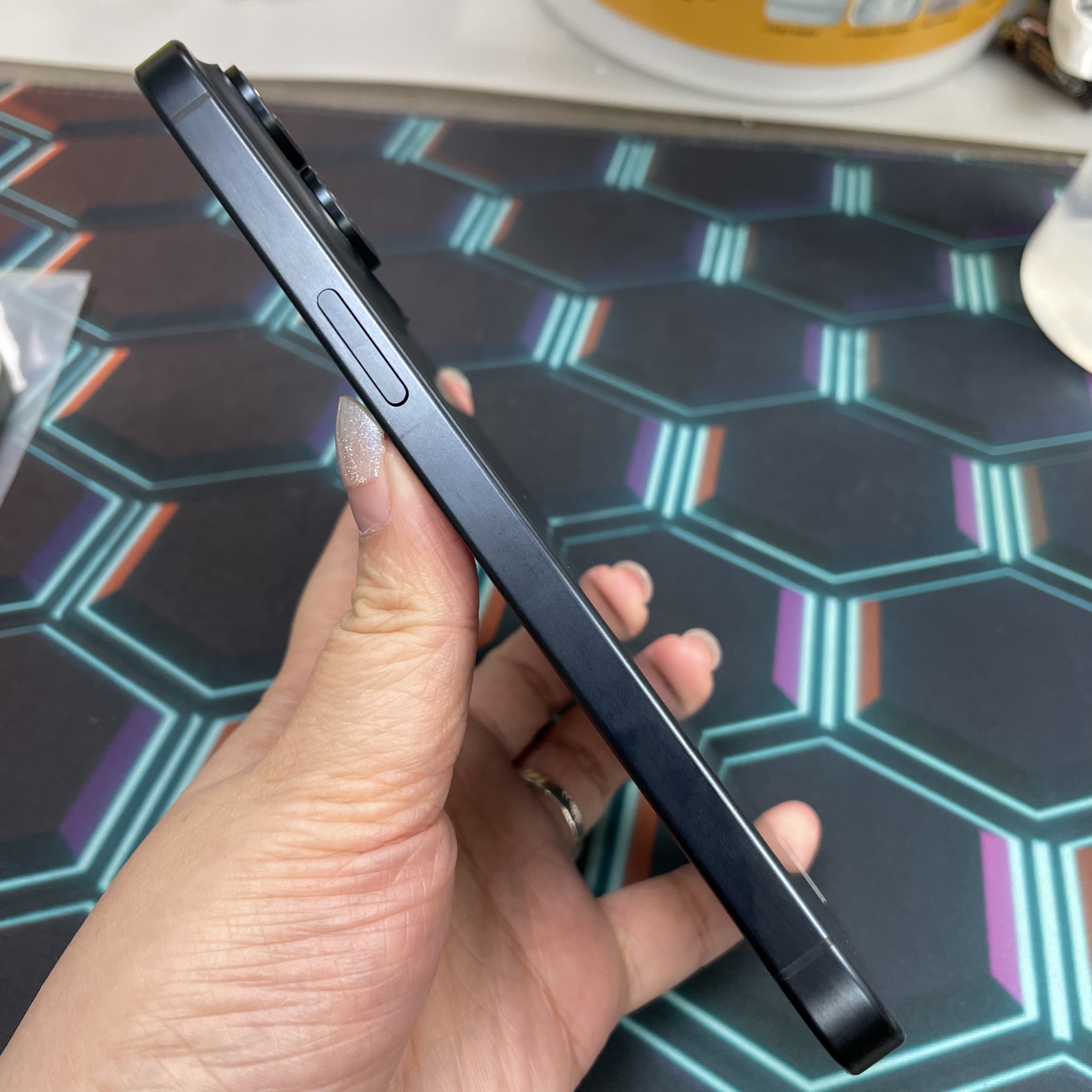 *7539 15 Pro max 完美機 256GB 電85 藍色 blue