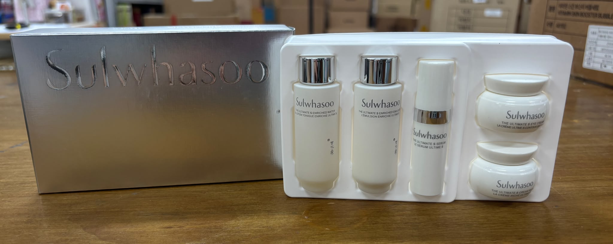 Sulwhasoo 雪花秀白月亮臻秀五件中樣套盒