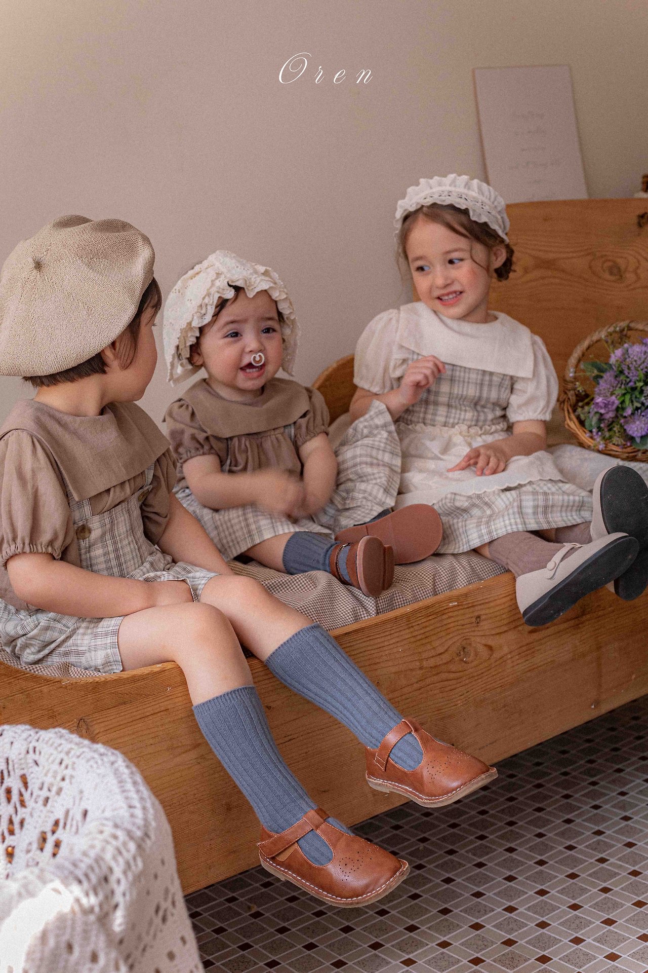 🇰🇷oren 包屁裙/連身褲/裙 親子 (上衣另購）