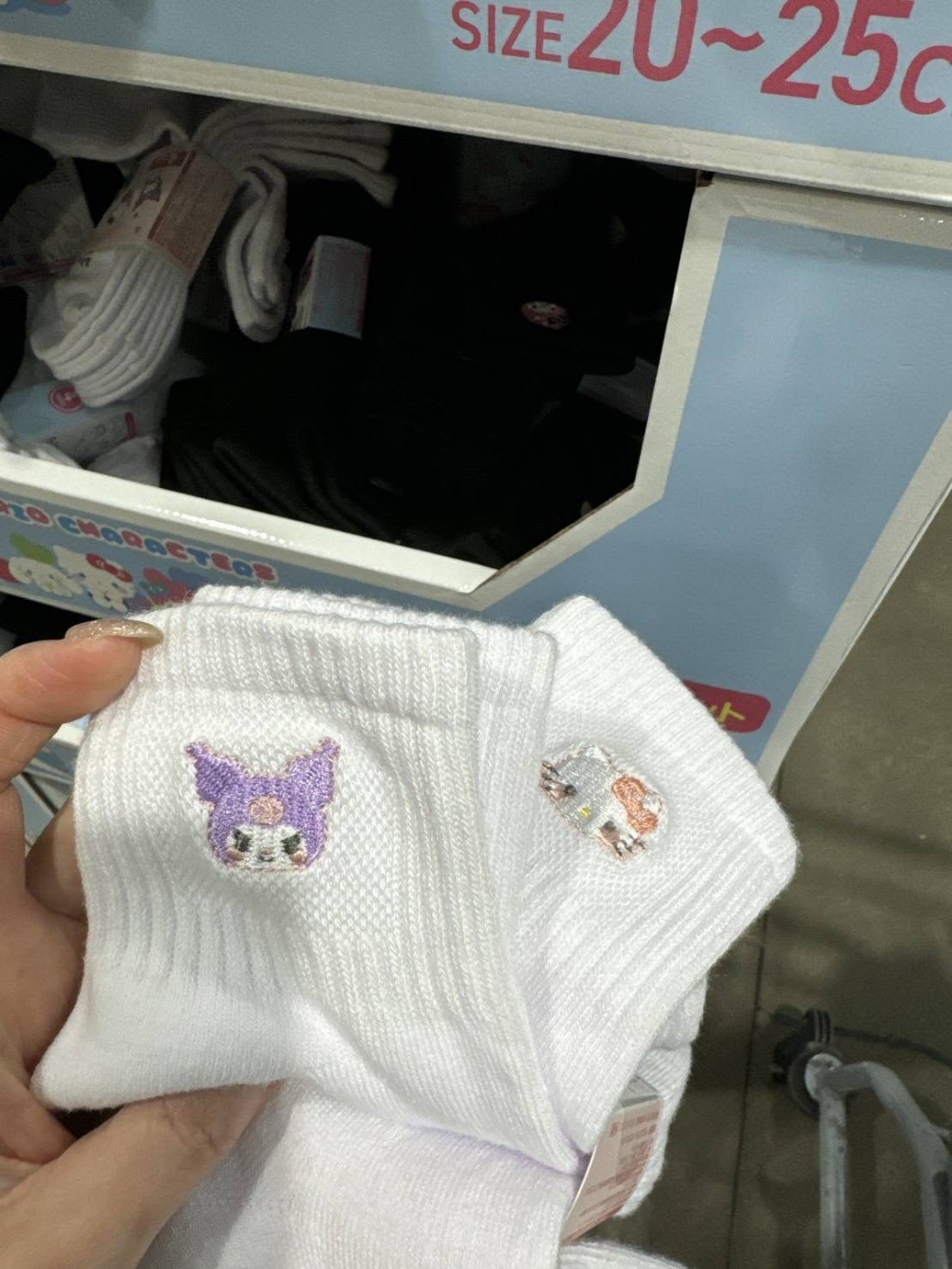 SANRIO 女裝襪 20-25cm 4對 - 04260255