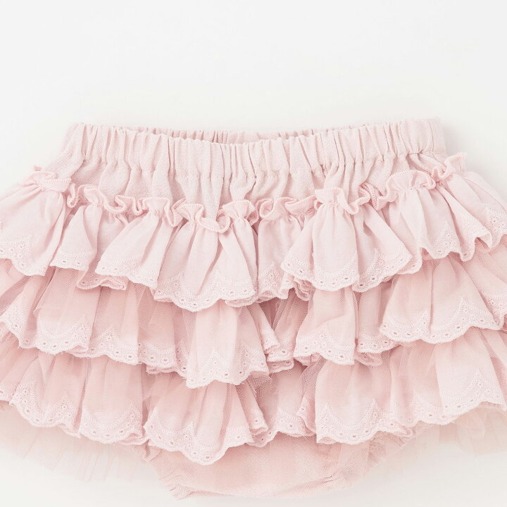 🇯🇵預訂 日本直送🇯🇵Petit Main三色蕾絲花邊層疊燈籠褲