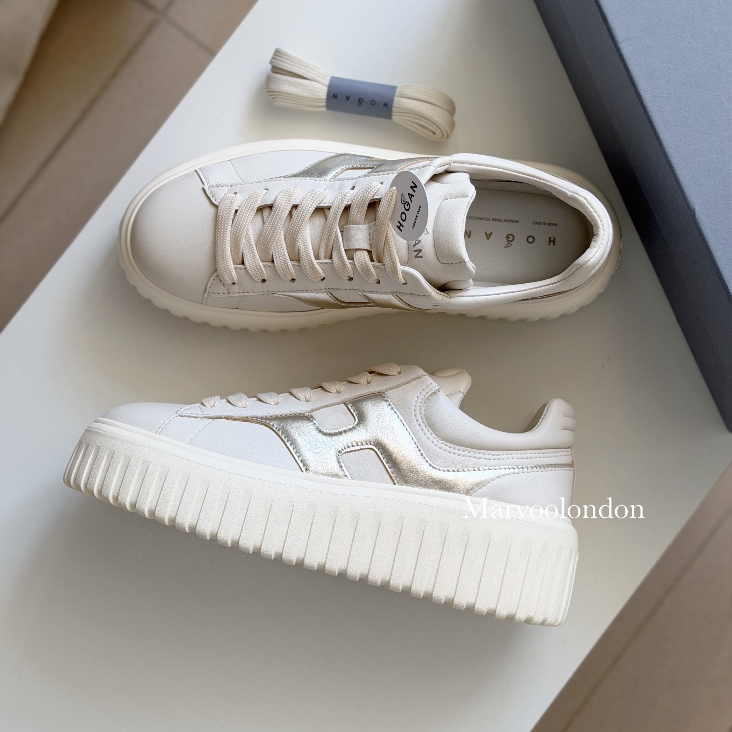 限時優惠✨訂貨📮Hogan 5.8cm 厚底sneaker  Size 35/36/37.5/38/38.5/39/40