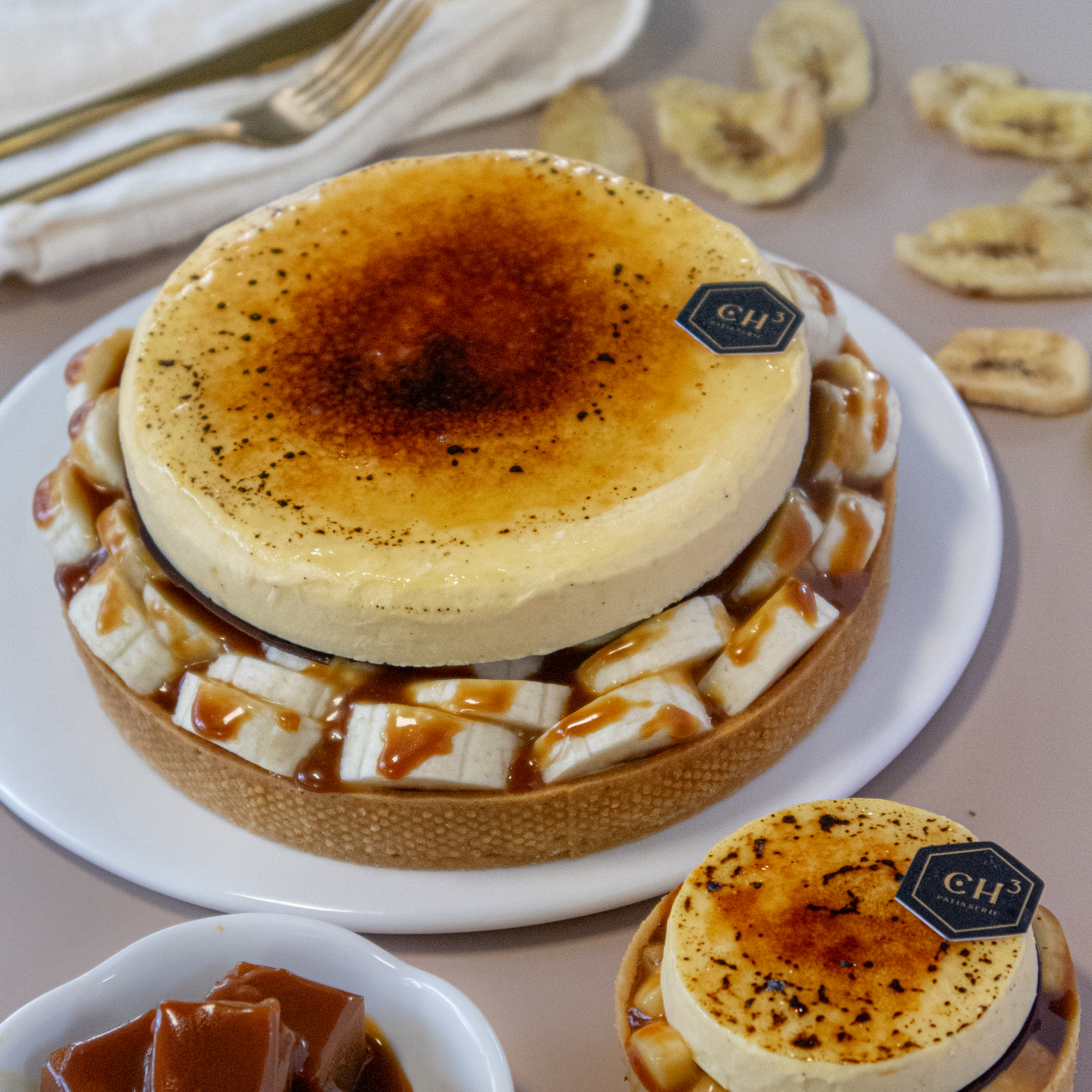 香蕉·焦糖燉蛋撻 Banoffee Créme Brûlée