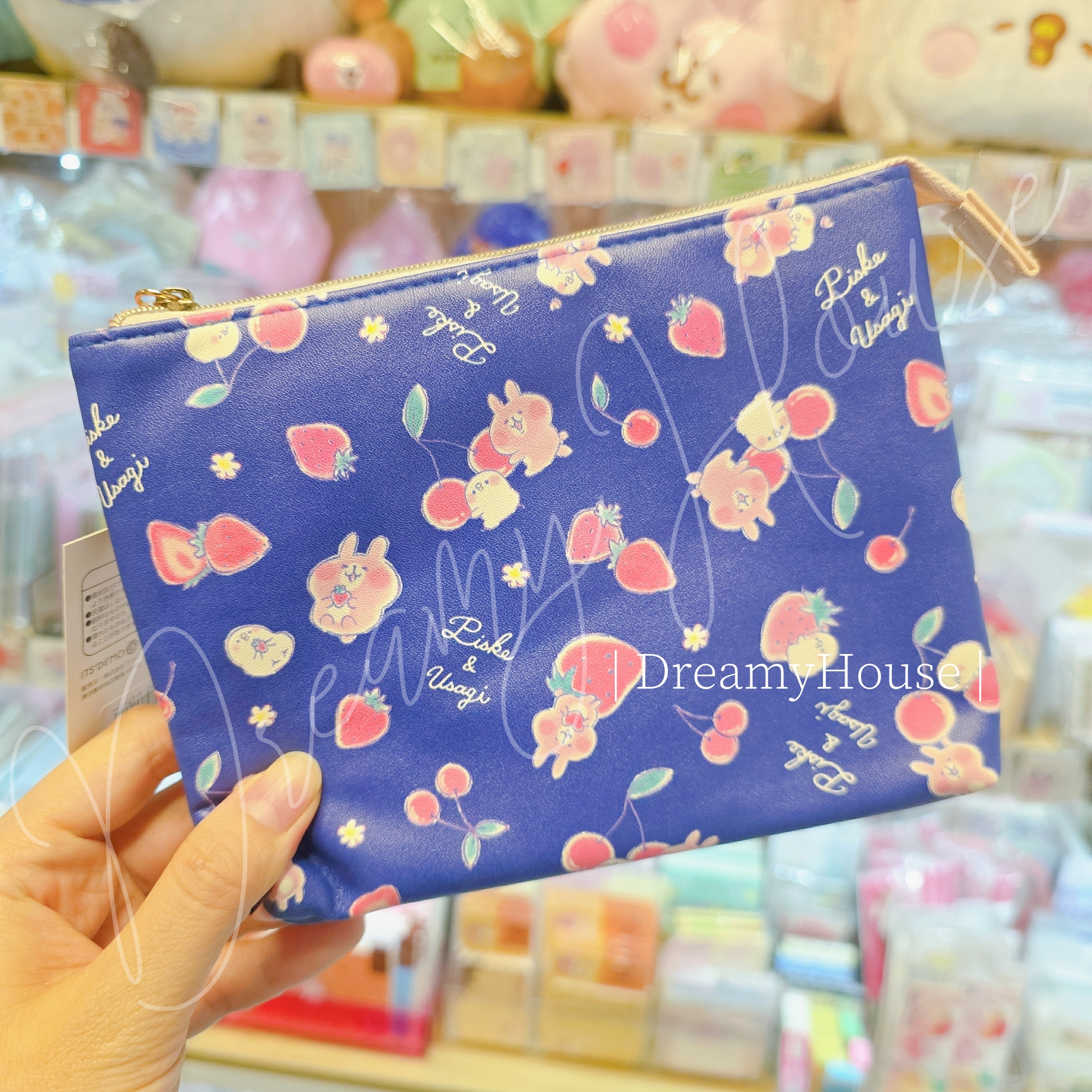日本 kanahei 🥳Kanahei x ITS'DEMO🍓 拉鍊袋 pouch