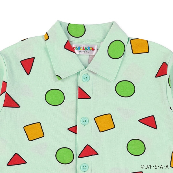 🇯🇵預訂 日本直送🇯🇵蠟筆小新前開式長袖睡衣上下套裝（四季款）